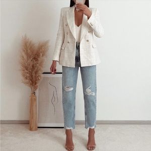 Zara Tweed Blazer